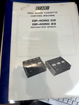 Otari DP-4050-C2 DP-4050Z-Z3 Maintenance Owners Service Manual *original**. Fixed Price $49.99.