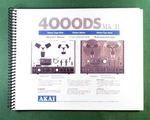 Akai GX-4000DS Mkii Instruction Manual: Full Color 18 Pages & Protective Covers!. Fixed Price $20.25.