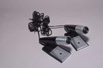 Vintage Panasonic Microphone WM-2099P With Stands! Untested. Fixed Price $19.99.
