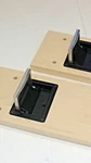 Custom Made Stained Plywood Solid Lacquer Veneer Side Panels For Recorders. Fixed Price $148.00.
