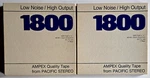 Lot Of 2 Ampex 1800 Low Noise / High Output Reel-to-reel Recording Tapes. Fixed Price $9.49.