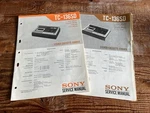 Sony Stereo Cassette Tapecorder TC-136SD Service Manuals. Fixed Price $14.99.