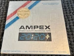 Ampex Recording Tape Studio Quality 20:20+, 1800 Feet Mil 7 Inch Reel Sealed. Fixed Price $20.99.