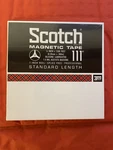 Scotch Magnetic Tape 111 1/4 Inch X 1200FEET 7 Reel Standard Length Sealed. Fixed Price $10.00.