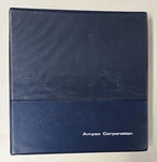Ampex ATR-116/124 Recorder Reproducer Service Data Manual Binder. Fixed Price $49.99.