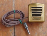 1940'S Astatic Model M-300 Recordio Microphone W/orig Great Harp. Fixed Price $68.00.