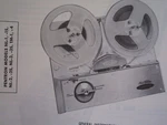 Pentron NL-1, NL-1S, NL-2, NL-2S, NL-3, NL-3S, TM-1, TM4 Tape Recorder Photofact. Fixed Price $7.50.