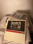 Vtg Scotch Magnetic Tape Sealed 1/4 X2400FT 7 Reel Professional Double Length. Fixed Price $44.00.
