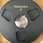 Technics RP-10A 10.5" Empty Metal Reel For 1/4" Tape, 3 Window Gray, W/box & Bag. Fixed Price $70.95.