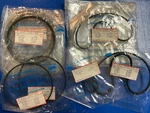 Vintage Nos Sony Drive Belts, 3-642-546-00,3-661-004-00,3-648-003-00, 15 Pc Lot. Fixed Price $49.99.