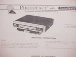 1971 Crown Car Auto 2/4-TRACK Stereo Tape Player Service Manual Model CSC-1500. Fixed Price $20.99.