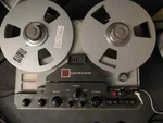 Magnecord Model 728 Reel To Tape Recorder+ Case Cover Magnetic Eraser. Fixed Price $650.00.