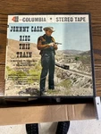 Johnny Cash Ride This Train Columbia Reel-to-reel 4-TRACK Stereo Tape Cq 350. Fixed Price $25.00.