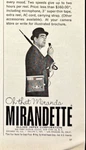 1962 Miranda Mirandette Portable Tape Recorder Vintage Print Ad. Fixed Price $12.41.