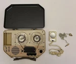 Homey Hr 407 Portable Reel To Tape Recorder W/ Microphone & Earpiece Rare. Fixed Price $39.99.