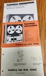 Tandberg 3400X/3500X/3600XD Tape Recorder Service Manual+ More (see Below). Fixed Price $9.00.