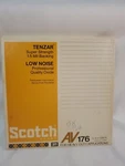 Scotch 3M Low Noise 176 1/4 1200 Magnetic Reel Tape Av Series Old Stock. Fixed Price $13.29.