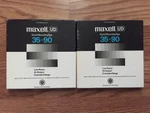 2 Used Reels Of Maxell Ud 35-90 7" 1800' Rtm Basf Pem Sm. Fixed Price $29.99.