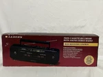 Lloyds PT200 Twin Cassette Recorder Am/fm Bass Booster Ac/dc 1991 Tested Works. Fixed Price $40.00.