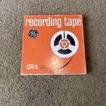 General Electric Recording Tape 1200 Ft. 7" Reel 1-1/2 Mil Acetate RT7030. Fixed Price $24.99.