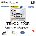 Teac X-700R Reel Deck Restoration Service Kit Repair Rebuild Capacitor. Fixed Price $185.00.