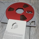 Quantegy GP9 Grand Master Platinum 1/4" Reel To Tape 10.5" Aluminum Red. Fixed Price $268.00.
