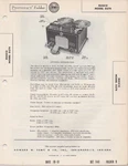 1951 Masco D37R Reel Tape Recorder Service Manual Photofact Schematic. Fixed Price $8.99.