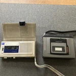 (1)-AIWA TP-M7 Voice Cassette Recorder & (1)-OPTIMUS CTR-112. Fixed Price $31.20.