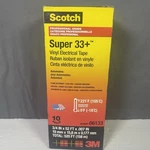 (10 Pack) 3M Scotch Super 33+ Electrical Tape. Fixed Price $39.88.