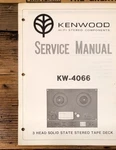 Kenwood KW-4066 Reel To Service Manual *original*. Fixed Price $24.97.