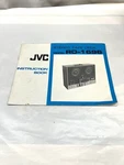 Jvc Stereo Tape Deck Model RD-1696 Rare Original Instruction Book. Fixed Price $38.50.