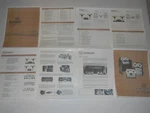 Crown SX700, CX800 Reel To Brochure, 8PGS, SX722,SX724,CX-722, SX-822,CX824. Fixed Price $12.99.