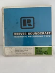 Vintage Reeves Soundcraft Magnetic Recording Tape 7 Reel To 1800 Nos. Fixed Price $35.98.