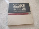 Scotch Magnetic 7" Reel To 200 Tape - 1/4" X 2400' Sealed/new. Fixed Price $12.99.