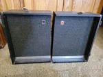 Vintage National Fold Out Speakers For Reel To Recorder/player. Fixed Price $60.00.