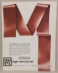 Vintage 1961 Magnecord Audio Tape Recorders/reproducers Sales Sheets /price List. Fixed Price $36.00.