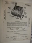 Sf 1950'S Sams Photofact Rca Victor Model SRT-403 (MI-15917) Bis. Fixed Price $15.99.