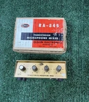 Olson RA-345 Portable Solid State Channel Microphone Mixer Tested, Works. Fixed Price $24.99.