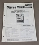 Technics Stereo Tape Deck Model RS-1030US Service Manual D-3894. Fixed Price $175.00.