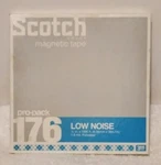 Scotch 3M Low Noise 176 1/4 1200 Magnetic Reel Tape Av Series New Old Stock. Fixed Price $12.50.
