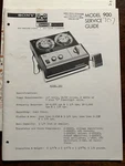 Sony Model 900 TC-907 Reel To Tape Recorder Service Manual Original Genuine. Fixed Price $29.99.