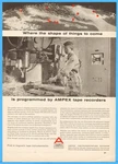 1959 Ampex Instrumentation Redwood City Ca Lockheed Electra Computer Tape Ad. Fixed Price $10.99.