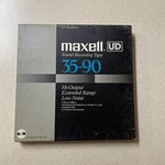 Maxell Ud 35-90 Sound Recording Tape 1800 Ft Reel To Hi-output New. Fixed Price $39.99.
