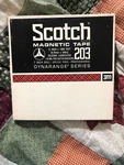 Scotch Dynarange Reel To Magnetic Tape, 203-18W2, 7 Inch Tapes. Fixed Price $24.00.