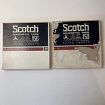 2 Vintage Scotch Magnetic Tape 150 Extra Length 7 1800' - 1/4 Zeppelin, Dylan. Fixed Price $19.99.