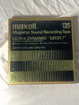 Maxell Ultra Dynamic UD35-7 Magnetic Sound Recording Tape With Content. Fixed Price $24.95.