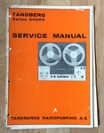 Tandberg Series 6000X Reel-to-reel Tape Recorder Deck Orignal Service Manual. Fixed Price $18.88.