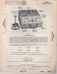 1954 Brush BK-455P Reel Tube Recorder Service Manual Photofact Schematic. Fixed Price $8.99.