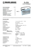Service Manual For Philips El 3514. Fixed Price $8.11.