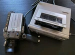 Rare Vintage Sanyo Color Camera Vcs 450 And Vpr 4800 For Parts Repair. Fixed Price $123.45.